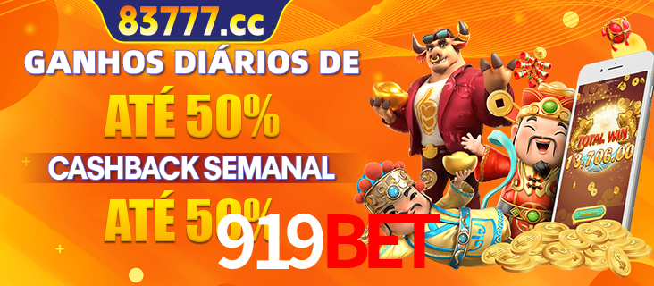 Anúncio de um membro ganhador do cassino 919BET que ganhou R$2.193.486,00 jogando o slot PG Fortune Tiger, com os mascotes do jogo comemorando o prêmio.